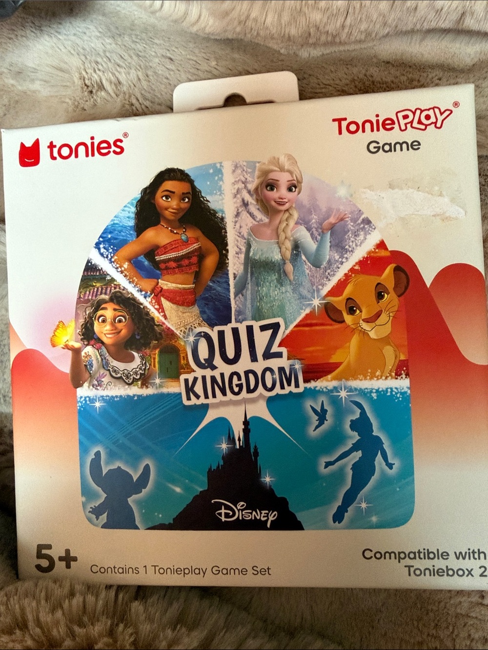 Tonies Tonieplay Quiz Kingdom Game - White and Blue